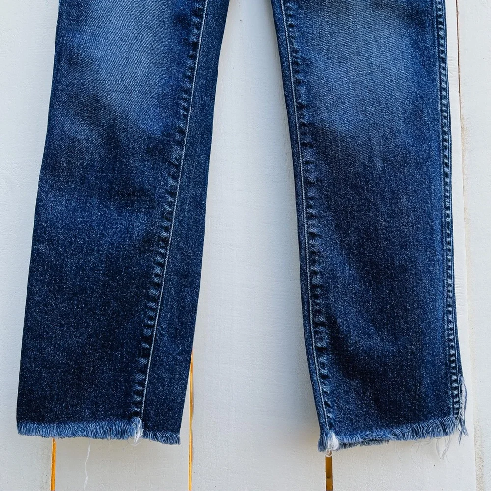 3x1 Raw Edge Shelter Slim Jeans in Tin Coo Medium Wash Women’s 26 - Picture 8 of 15